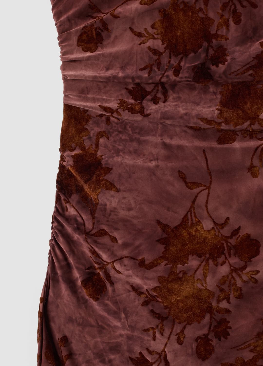Abito Fitted Lungo Rosso In Tessuto Elasticizzato A Fiori | OVS Abito Fitted Lungo Rosso In Tessuto Elasticizzato A Fiori - 6 | OVS