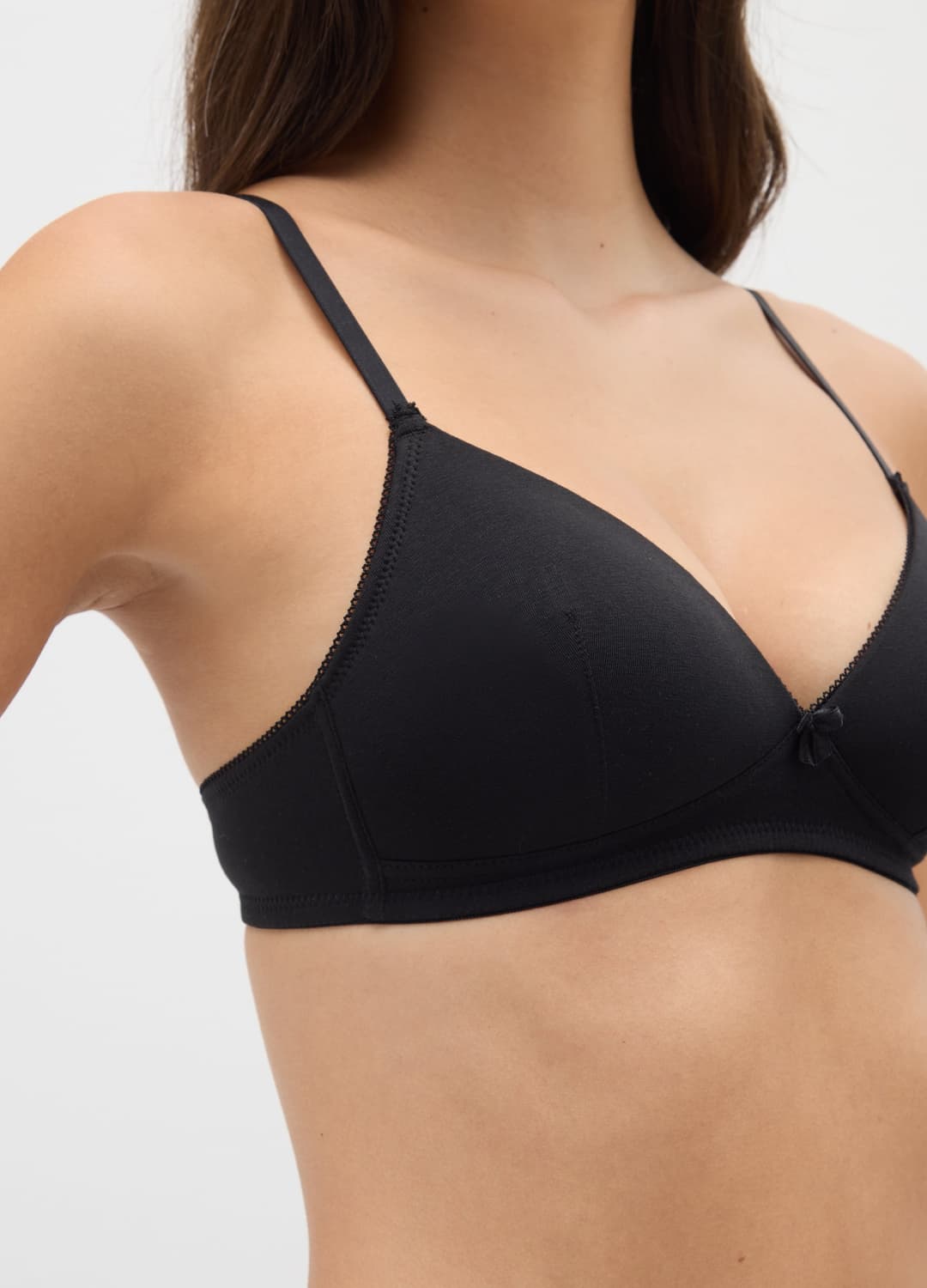 Damen-bh Aus Schwarzem Stretch-baumwolle | OVS Damen-bh Aus Schwarzem Stretch-baumwolle - 3 | OVS