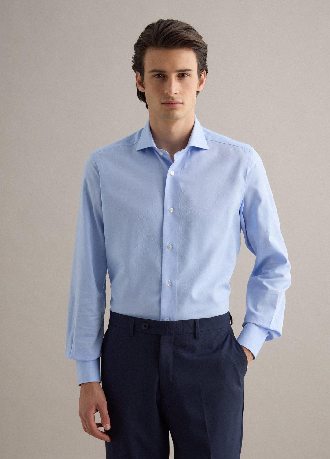 Camicia Uomo FALKENSTEJN Riccaldo – 100% Cotone, Vestibilità Comfort, Colore Militare