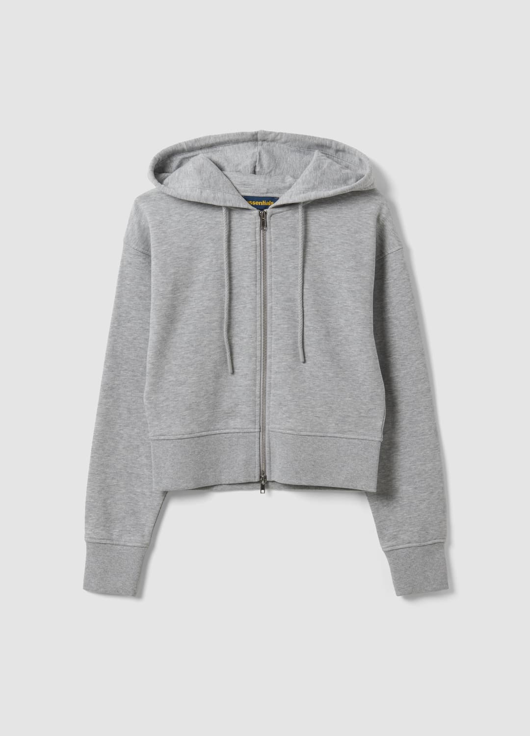 Schwarzer Full-zip-hoodie Aus Baumwollmischung In Fitted-passform | OVS Schwarzer Full-zip-hoodie Aus Baumwollmischung In Fitted-passform - 4 | OVS
