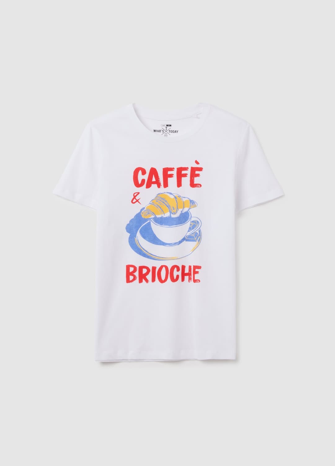 T-shirt In Puro Cotone Bianca Regular Fit | OVS T-shirt In Puro Cotone Bianca Regular Fit - 4 | OVS