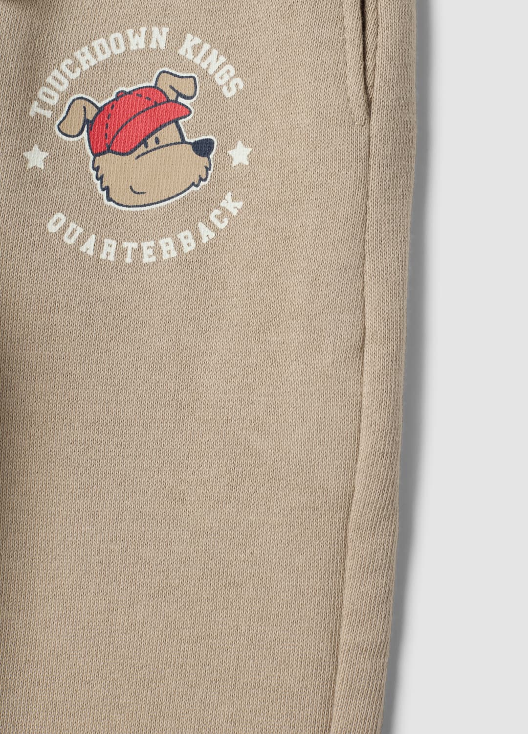 Pantaloni Jogger Beige In Puro Cotone Con Stampa Cagnolino Per Bimbo | OVS Pantaloni Jogger Beige In Puro Cotone Con Stampa Cagnolino Per Bimbo - 3 | OVS