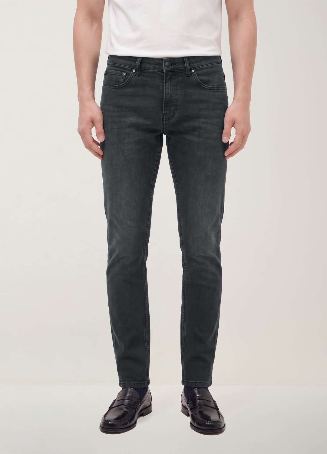 Jeans Denim Neri In Cotone Elasticizzato Slim Fit | OVS Jeans Denim Neri In Cotone Elasticizzato Slim Fit - 2 | OVS