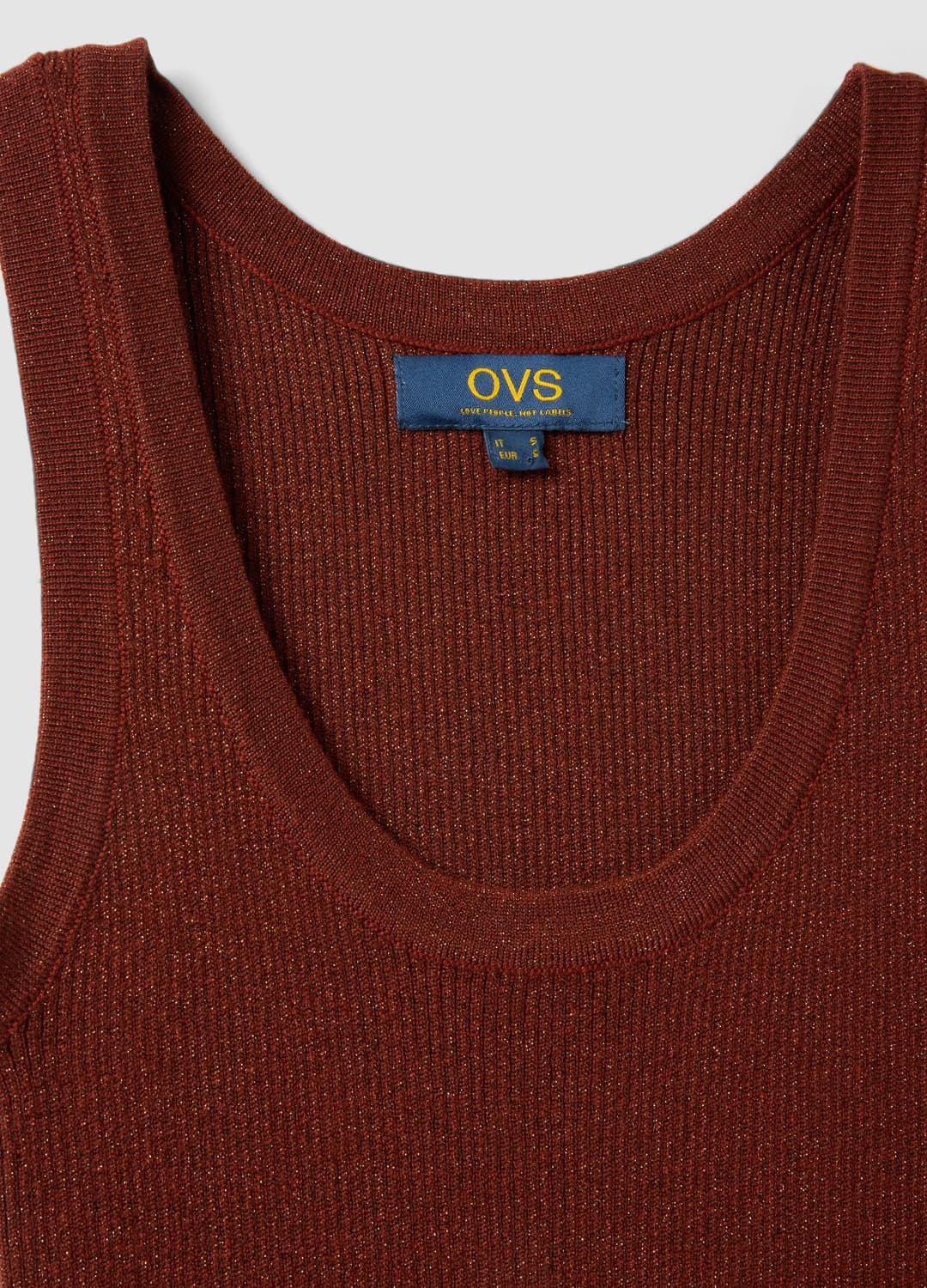 Braunes Tanktop Aus Viskosemischung | OVS Braunes Tanktop Aus Viskosemischung - 5 | OVS