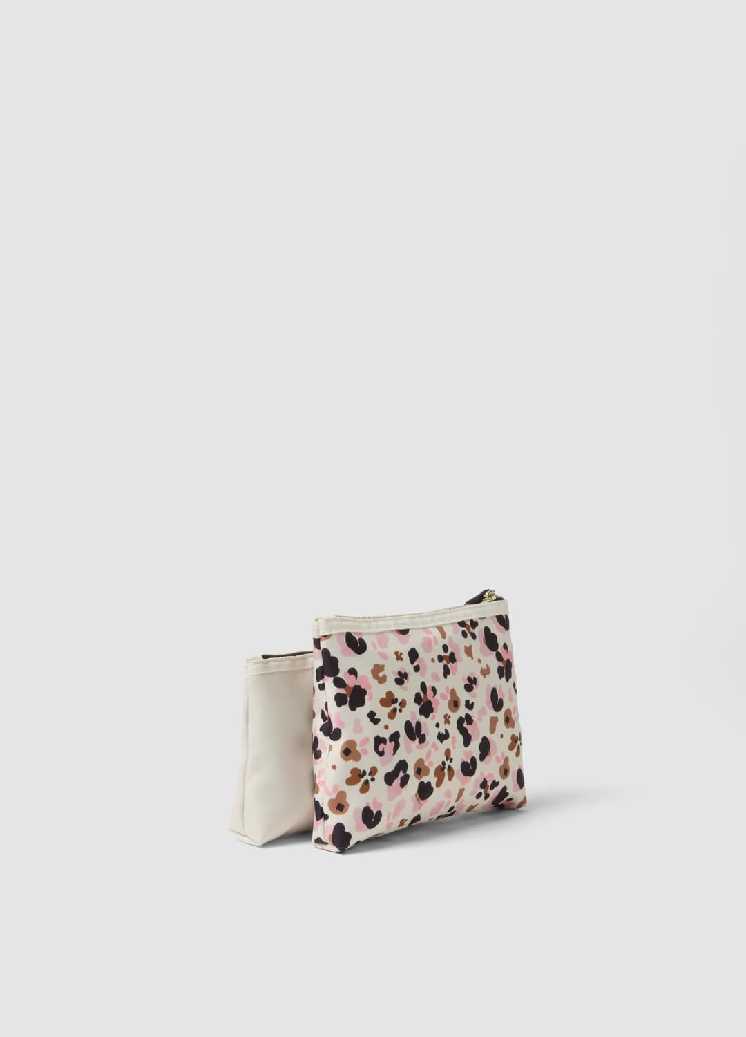 Set Di Pochette Bianco Con Fantasia Animalier | OVS Set Di Pochette Bianco Con Fantasia Animalier - 1 | OVS
