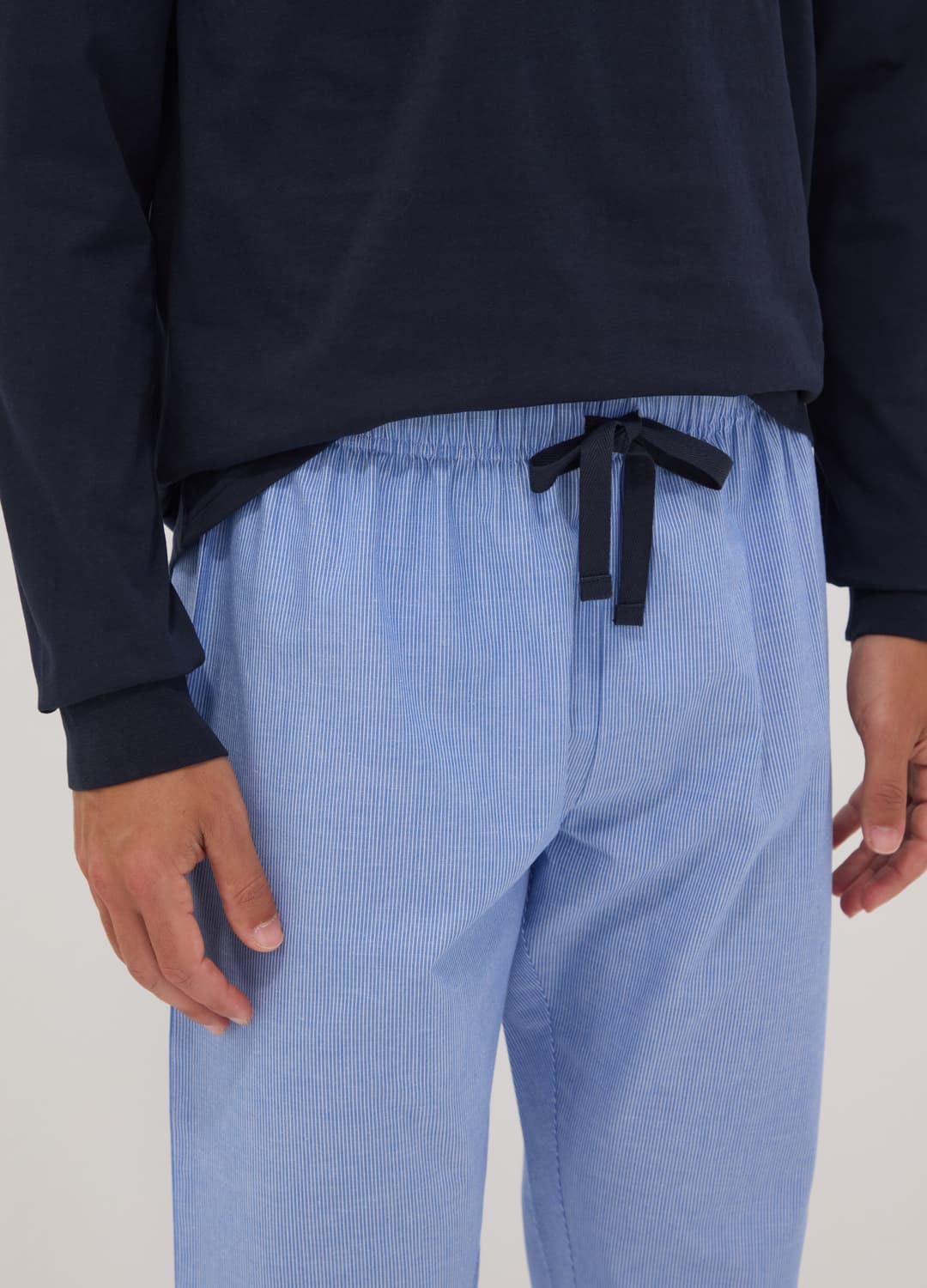 Pigiama Marrone In Puro Cotone Organico A Righe Regular Fit | OVS Pigiama Marrone In Puro Cotone Organico A Righe Regular Fit - 10 | OVS