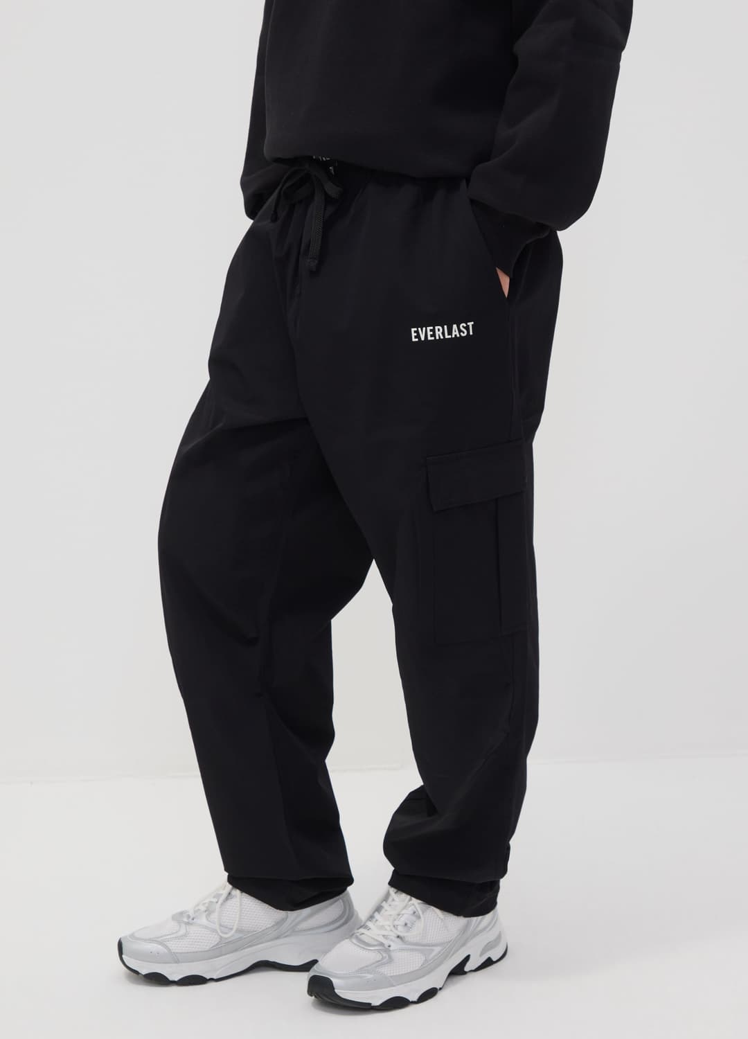 Pantaloni Cargo Neri Sportivi Con Coulisse | OVS Pantaloni Cargo Neri Sportivi Con Coulisse - 3 | OVS