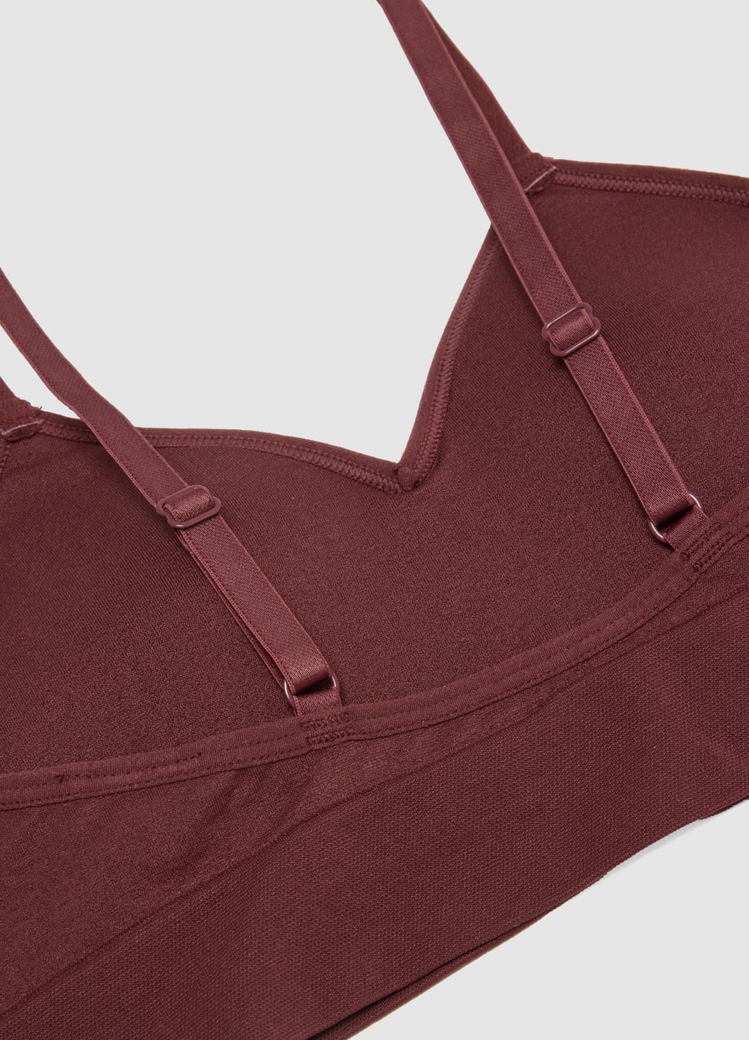 Reggiseno Bralette Marrone In Microfibra Elasticizzata Con Imbottitura Removibile | OVS Reggiseno Bralette Marrone In Microfibra Elasticizzata Con Imbottitura Removibile - 5 | OVS