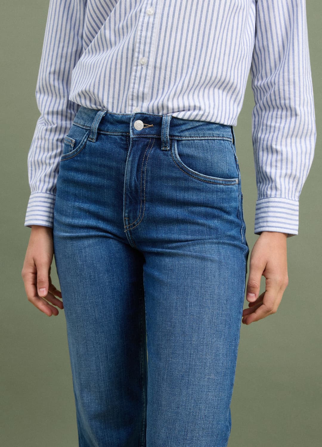 Jeans Blu In Cotone Elasticizzato Wide Leg | OVS Jeans Blu In Cotone Elasticizzato Wide Leg - 10 | OVS