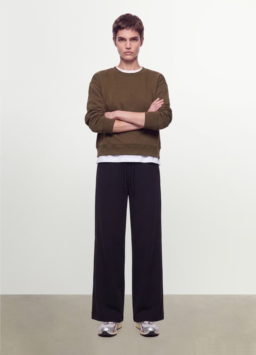 Felpa Bianca In Misto Cotone A Girocollo Regular Fit | OVS Felpa Bianca In Misto Cotone A Girocollo Regular Fit - 3 | OVS