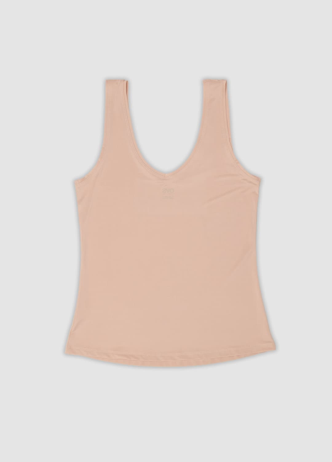 Beiges Tanktop Aus Stretchmaterial | OVS Beiges Tanktop Aus Stretchmaterial - 2 | OVS