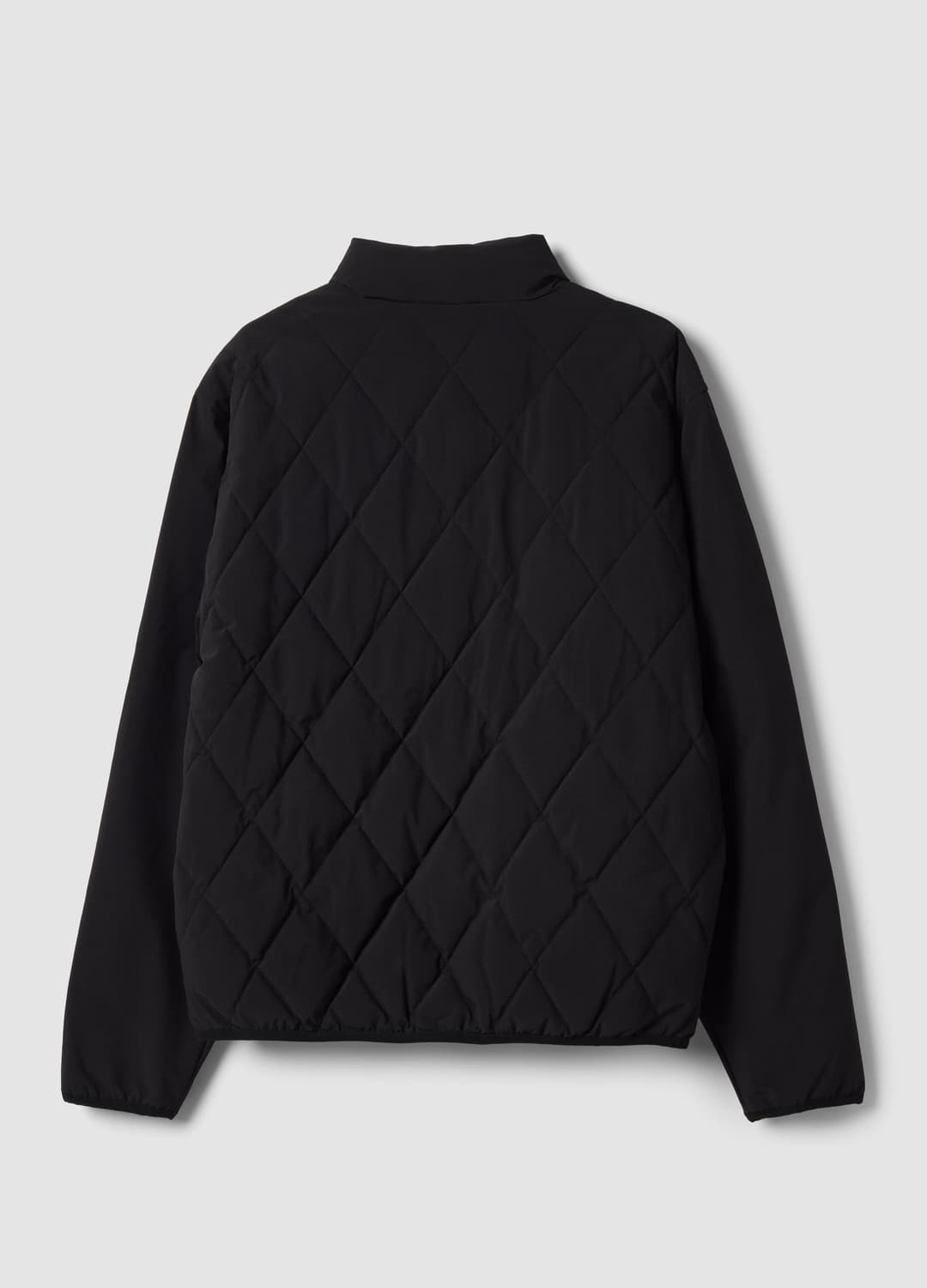 Giacca Nera In Tessuto Elasticizzato Con Zip | OVS Giacca Nera In Tessuto Elasticizzato Con Zip - 2 | OVS