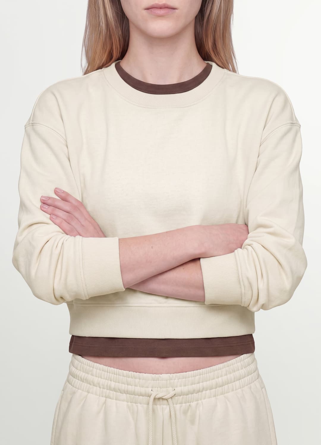 Felpa Bianca In Misto Cotone A Girocollo Regular Fit | OVS Felpa Bianca In Misto Cotone A Girocollo Regular Fit - 3 | OVS