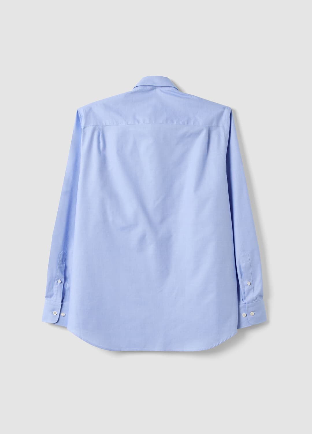 Camicia Azzurra In Puro Compact Cotton Con Collo Francese Regular Fit | OVS Camicia Azzurra In Puro Compact Cotton Con Collo Francese Regular Fit - 1 | OVS