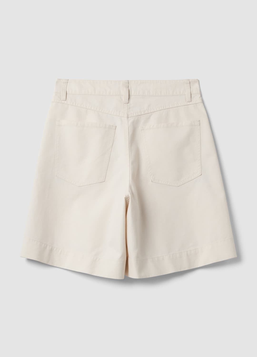 Shorts Bianchi In Misto Lino E Lyocell Con Ricami A Contrasto Regular Fit | OVS Shorts Bianchi In Misto Lino E Lyocell Con Ricami A Contrasto Regular Fit - 6 | OVS