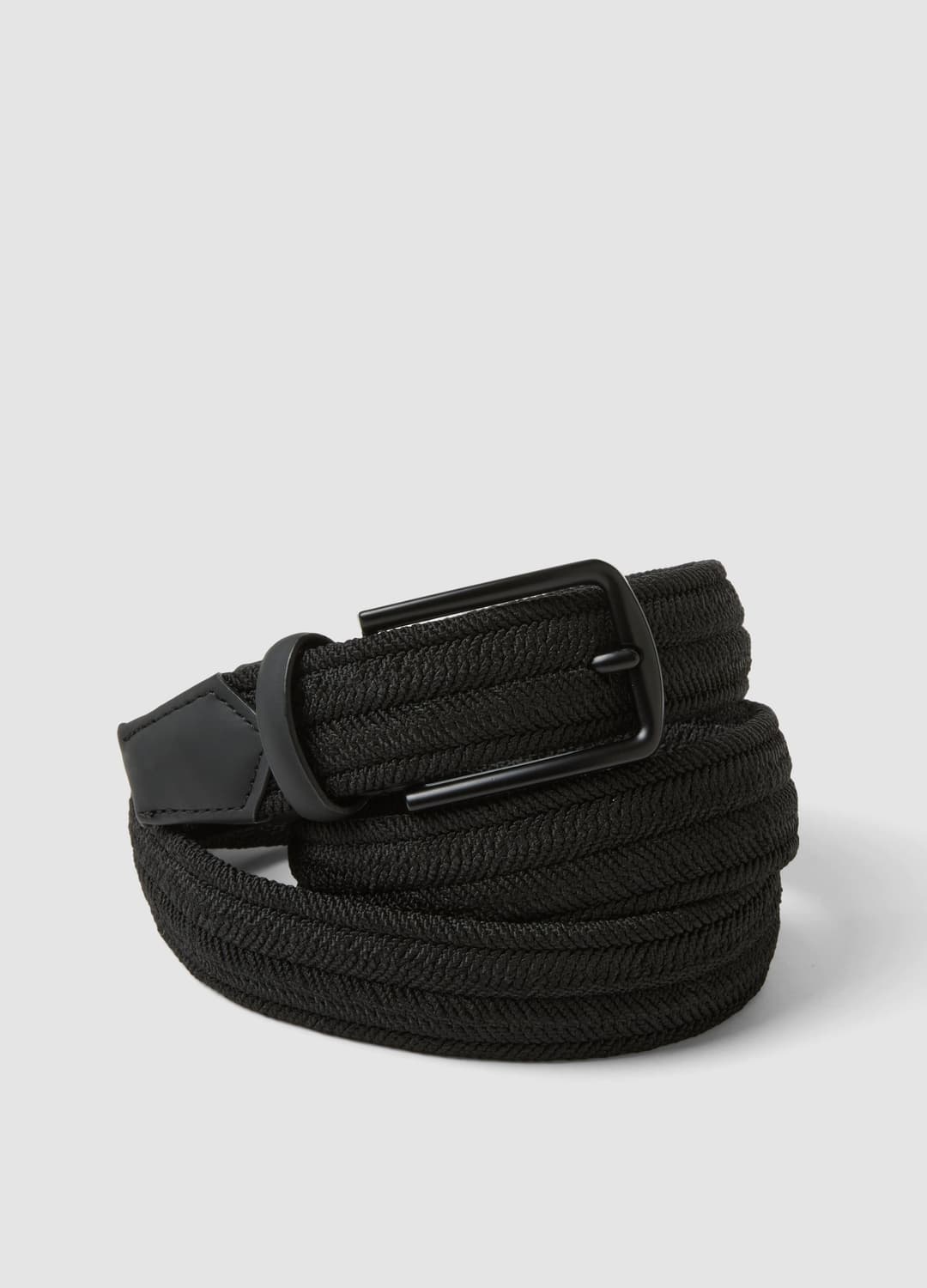 Cintura Nera Intrecciata Con Fibbia Opaca | OVS Cintura Nera Intrecciata Con Fibbia Opaca - 2 | OVS