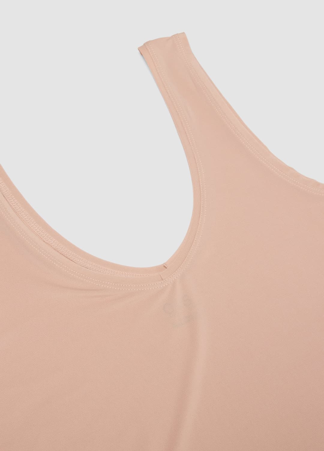 Beiges Tanktop Aus Stretchmaterial | OVS Beiges Tanktop Aus Stretchmaterial - 1 | OVS