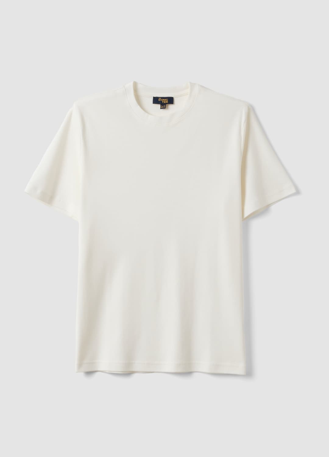 The Iconic Tee Weißes Kurzarm-t-shirt Aus Reiner Baumwolle Im Regular Fit | OVS The Iconic Tee Weißes Kurzarm-t-shirt Aus Reiner Baumwolle Im Regular Fit - 4 | OVS