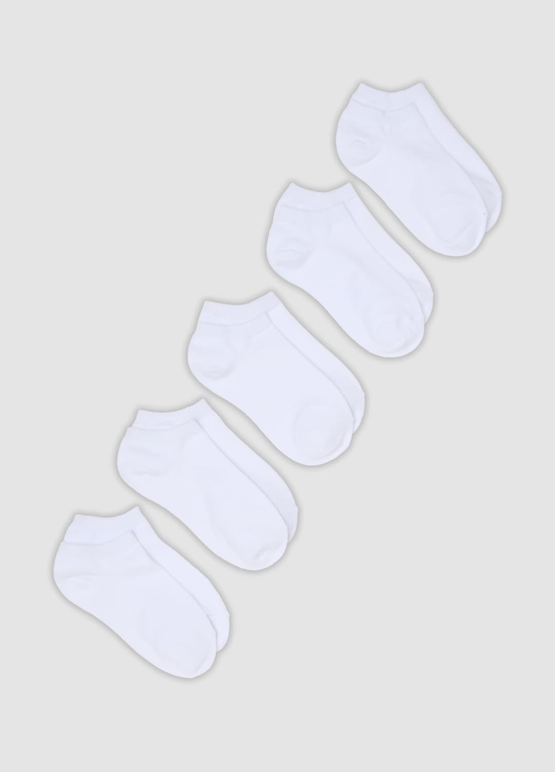 5er-pack Weisse Socken Aus Bio-baumwolle | OVS 5er-pack Weisse Socken Aus Bio-baumwolle - 0 | OVS