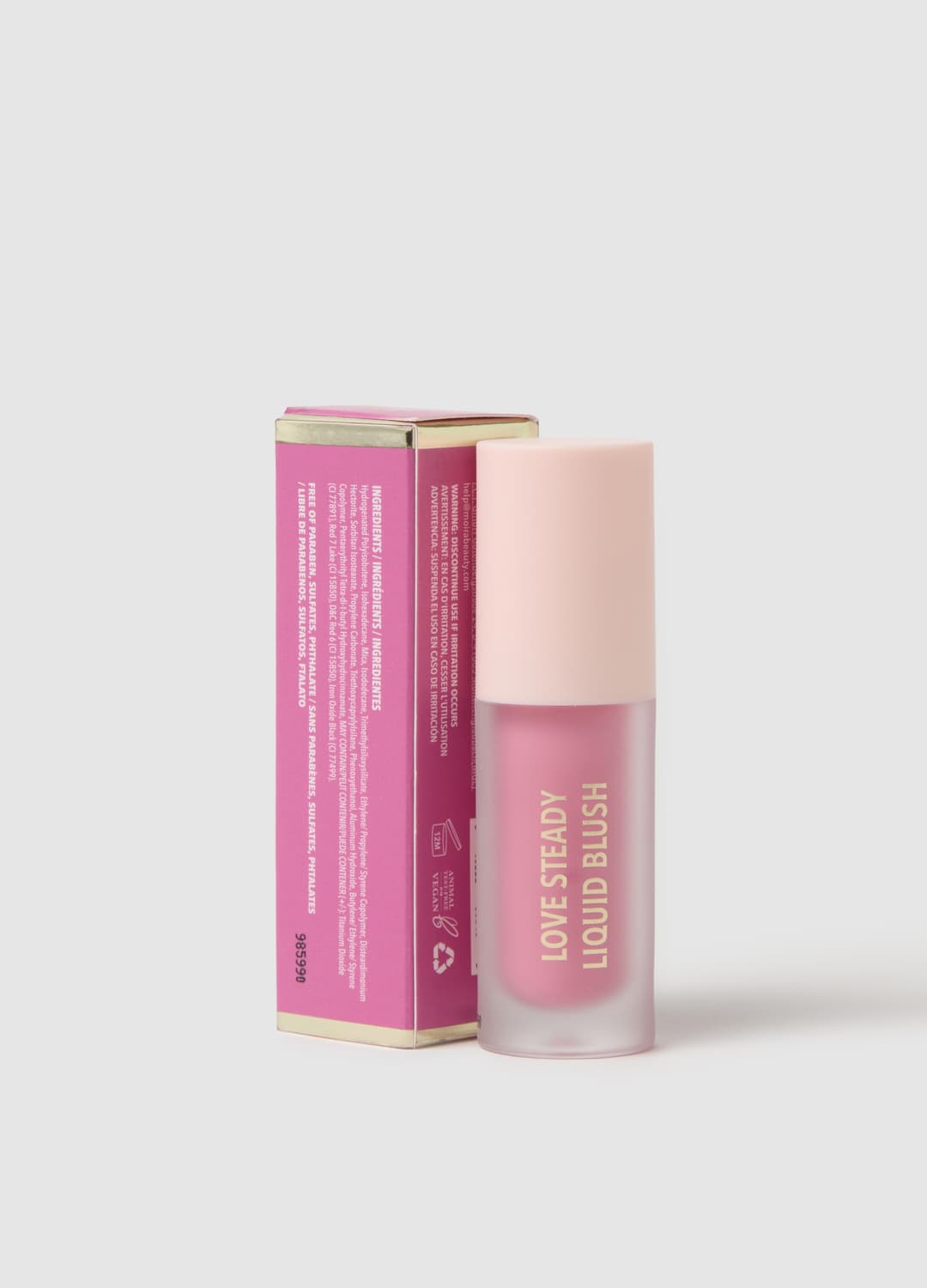 Moira Love Steady Liquid Blush 001 Forever Mine - Make-up Coreano | OVS Moira Love Steady Liquid Blush 001 Forever Mine - Make-up Coreano - 18 | OVS