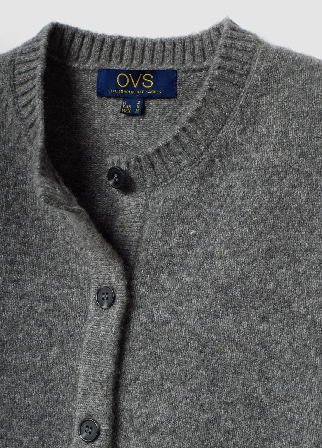 Gilet Grigio In Lana Elasticizzata A Girocollo | OVS Gilet Grigio In Lana Elasticizzata A Girocollo - 5 | OVS