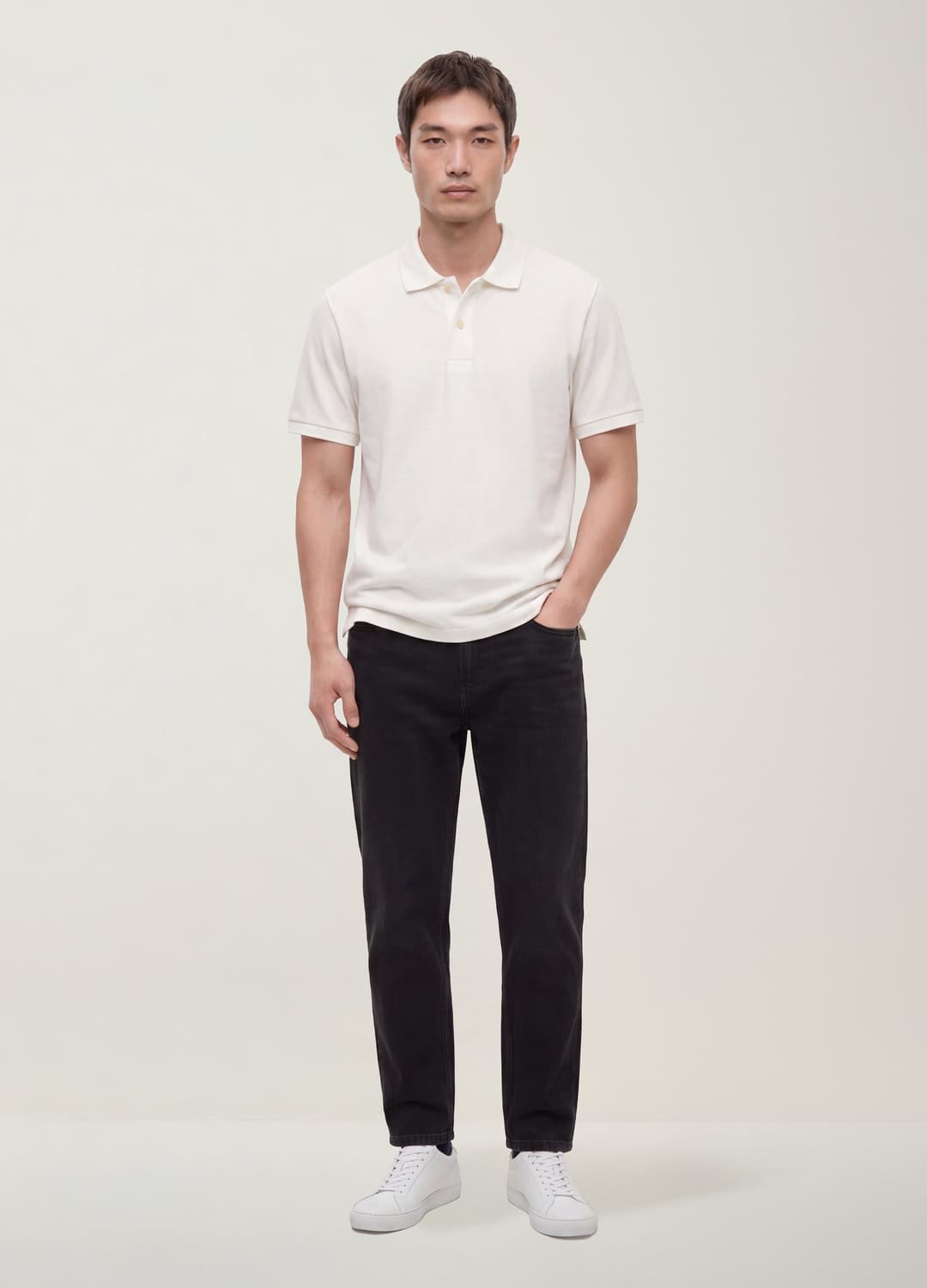 Jeans Neri Regular Tapered In Misto Cotone | OVS Jeans Neri Regular Tapered In Misto Cotone - 0 | OVS