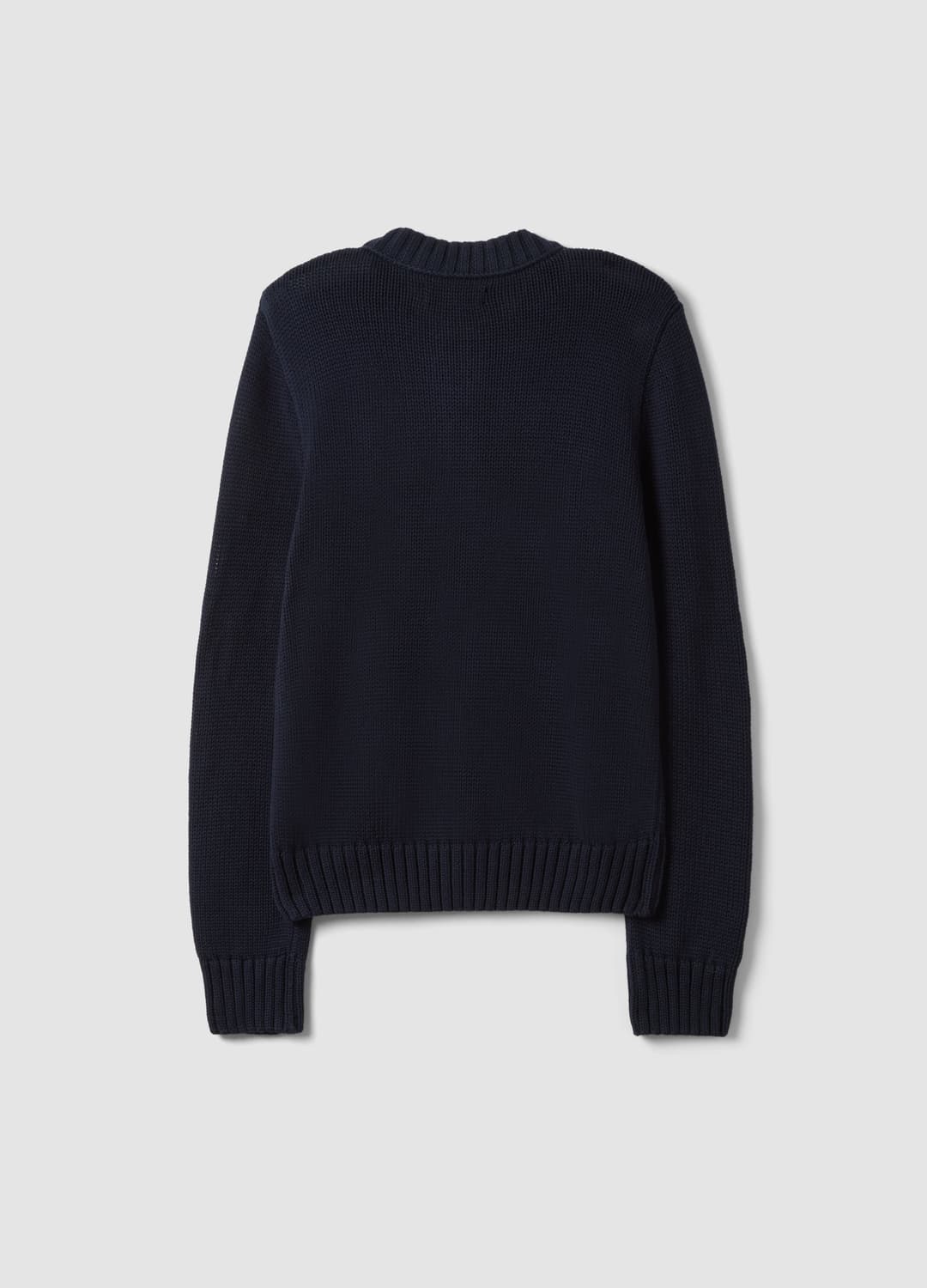 Cardigan Blu In Puro Cotone Con Girocollo E Bottoni Regular Fit | OVS Cardigan Blu In Puro Cotone Con Girocollo E Bottoni Regular Fit - 6 | OVS