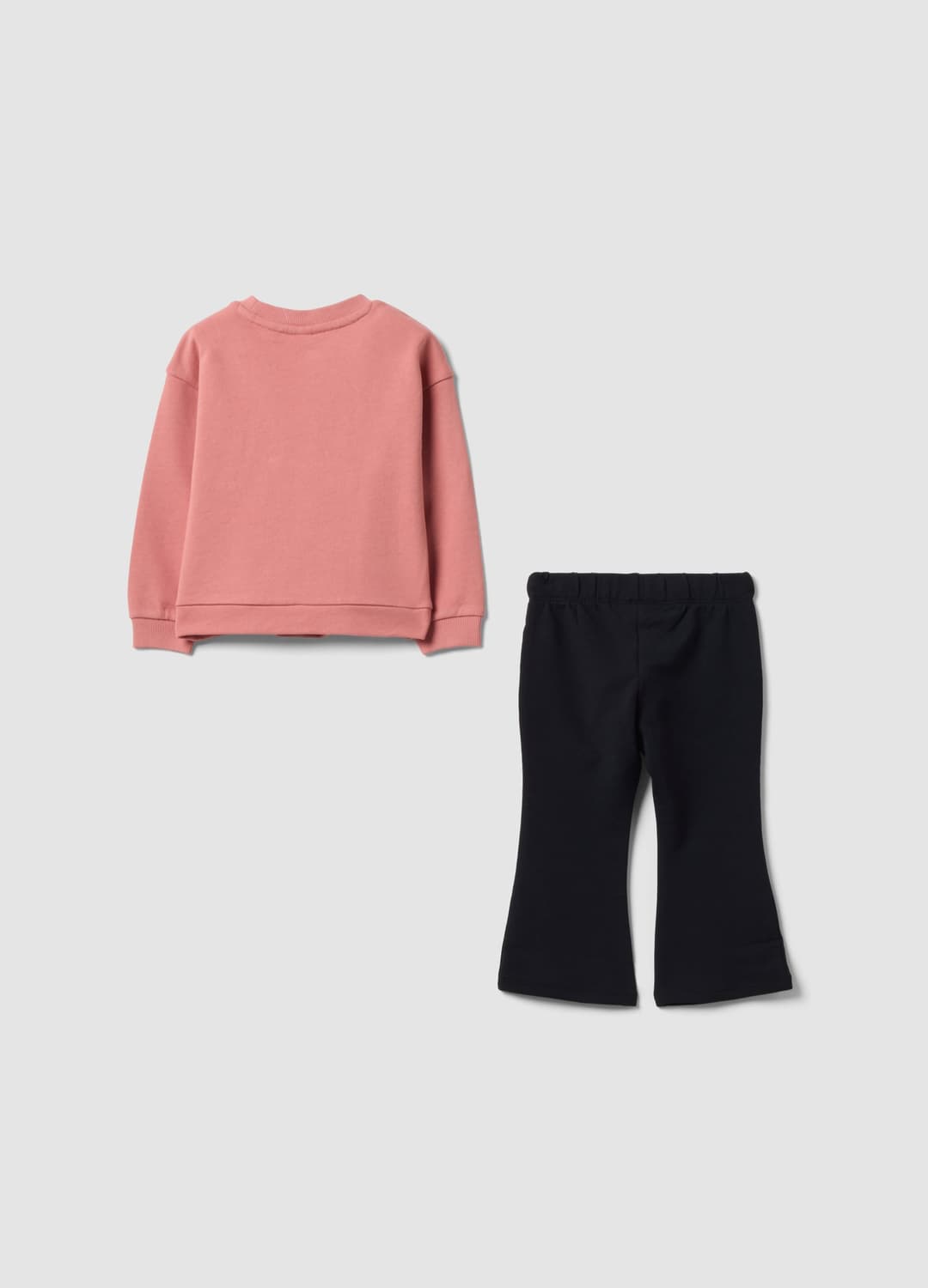 Mehrfarbiges Set Aus Reiner Baumwolle Mit Sweatshirt Mit Tierprint Für Baby-mädchen | OVS Mehrfarbiges Set Aus Reiner Baumwolle Mit Sweatshirt Mit Tierprint Für Baby-mädchen - 1 | OVS