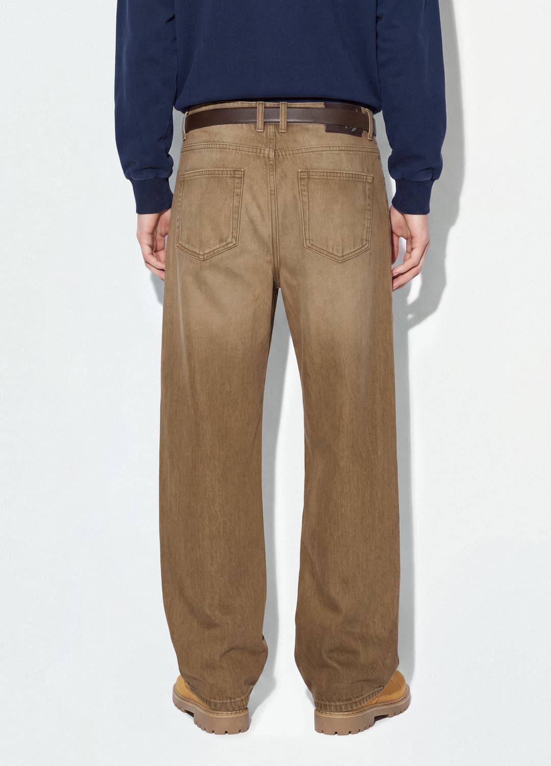 Jeans Marroni In Puro Cotone Barrel Fit | OVS Jeans Marroni In Puro Cotone Barrel Fit - 3 | OVS