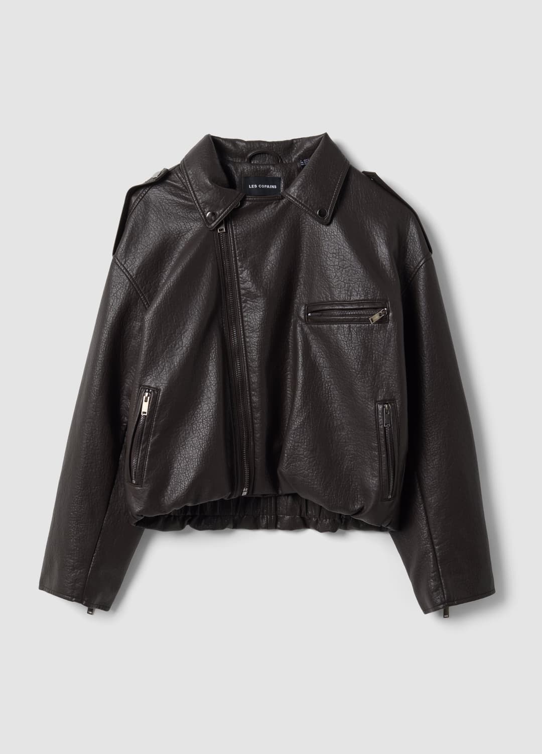 Giacca Marrone Biker In Misto Viscosa | OVS Giacca Marrone Biker In Misto Viscosa - 4 | OVS