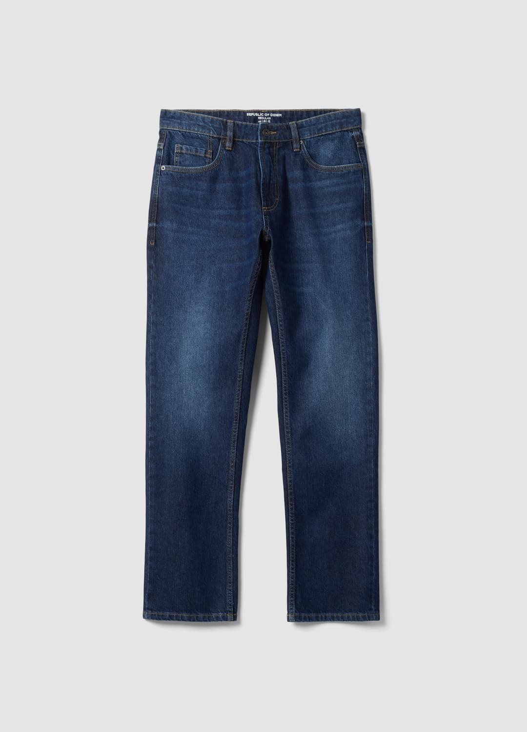 Regular-fit-jeans Aus Denim Aus Reiner Baumwolle | OVS Regular-fit-jeans Aus Denim Aus Reiner Baumwolle - 4 | OVS