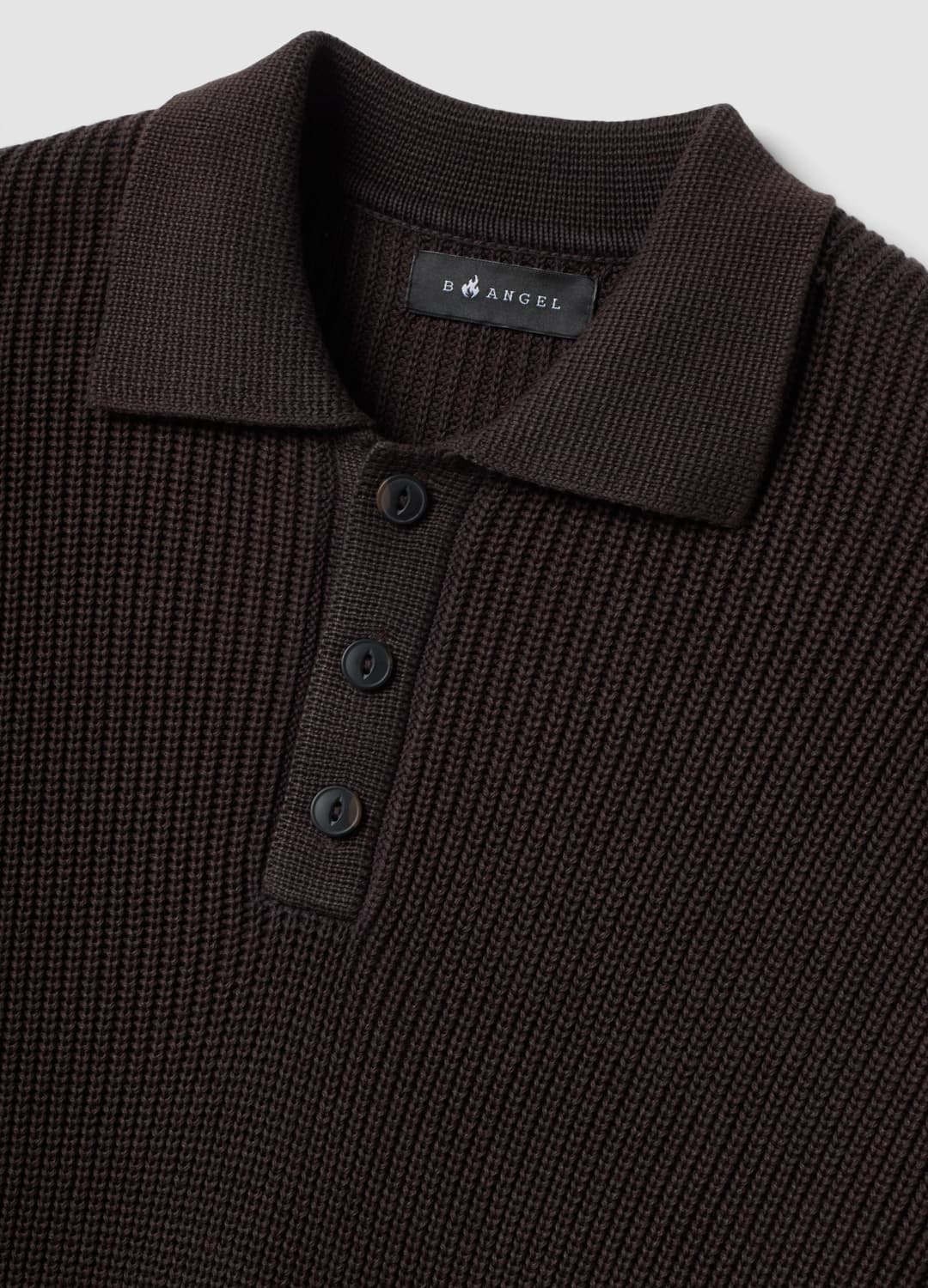 Maglia Marrone In Puro Cotone Con Colletto Polo Over Fit | OVS Maglia Marrone In Puro Cotone Con Colletto Polo Over Fit - 5 | OVS