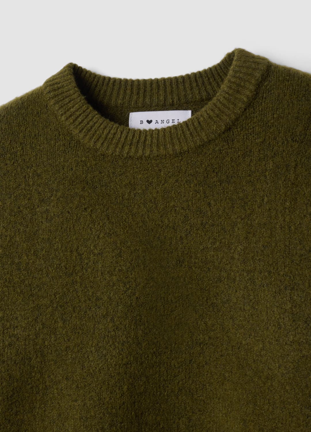 Grüner Stretchwoll-pullover Mit Rundhalsausschnitt Und Oversize-fit | OVS Grüner Stretchwoll-pullover Mit Rundhalsausschnitt Und Oversize-fit - 1 | OVS