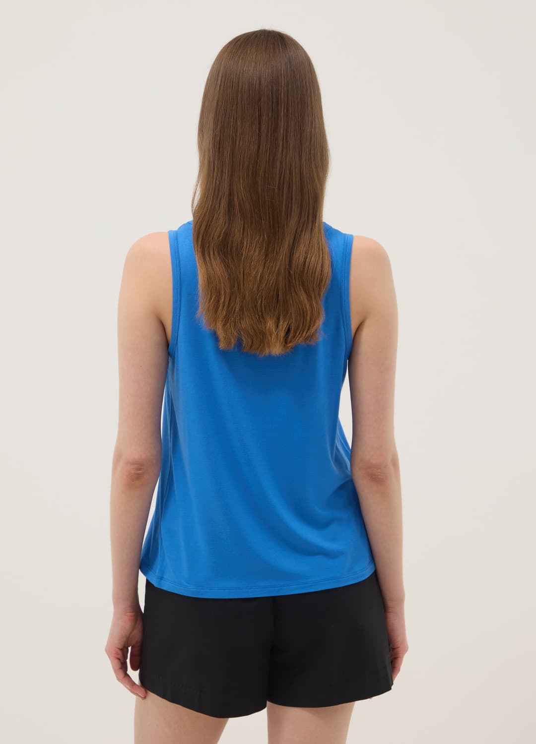 Blaues Stretch-top Aus Viskose | OVS Blaues Stretch-top Aus Viskose - 3 | OVS