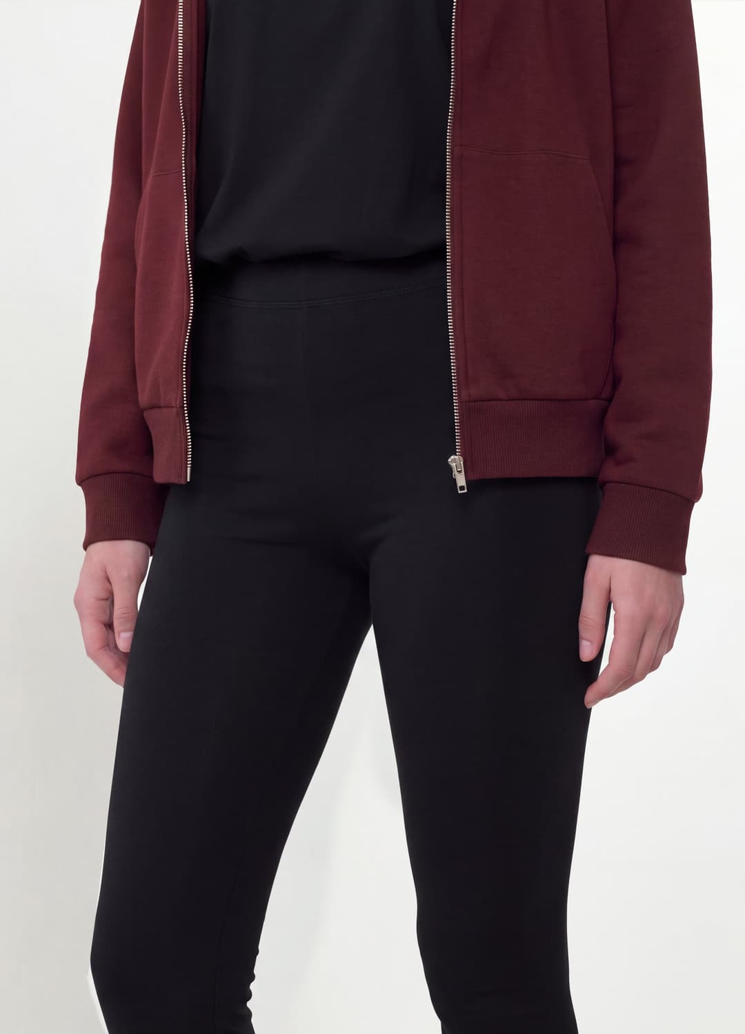 Leggings Neri In Cotone Elasticizzato Skinny Fit | OVS Leggings Neri In Cotone Elasticizzato Skinny Fit - 2 | OVS