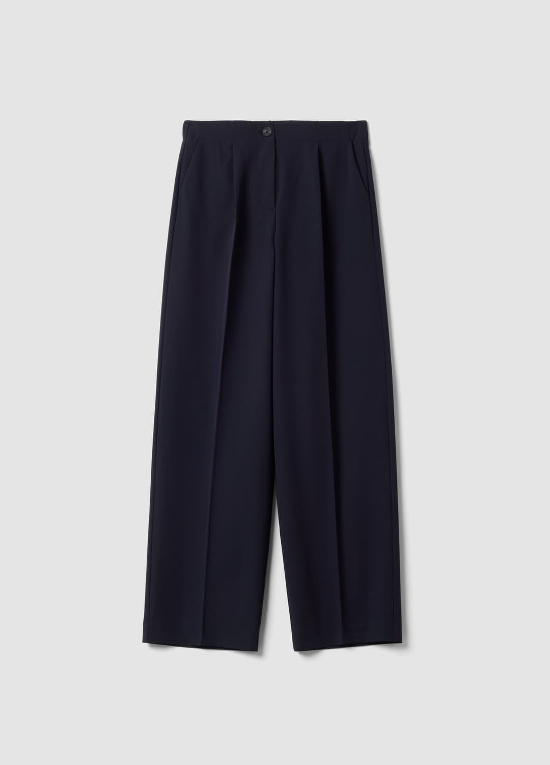 Pantaloni Formali Blu In Viscosa Elasticizzata Regular Fit | OVS Pantaloni Formali Blu In Viscosa Elasticizzata Regular Fit - 0 | OVS