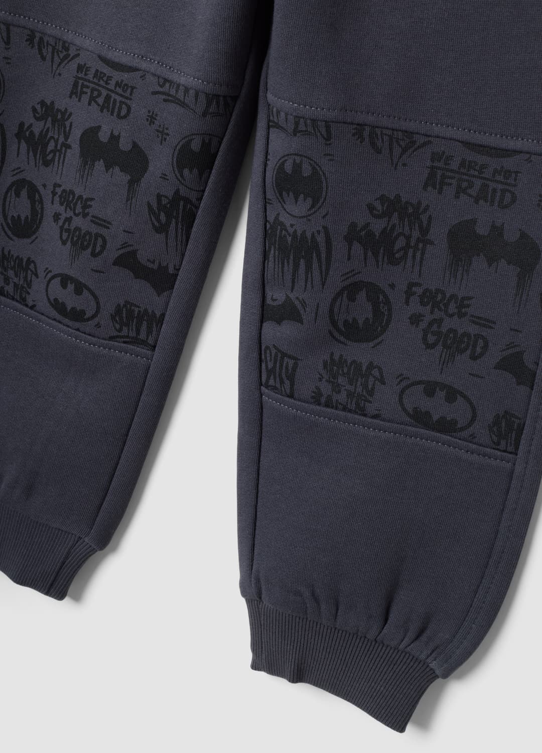 Pantaloni Jogger Grigi In Puro Cotone Con Stampa Batman | OVS Pantaloni Jogger Grigi In Puro Cotone Con Stampa Batman - 2 | OVS