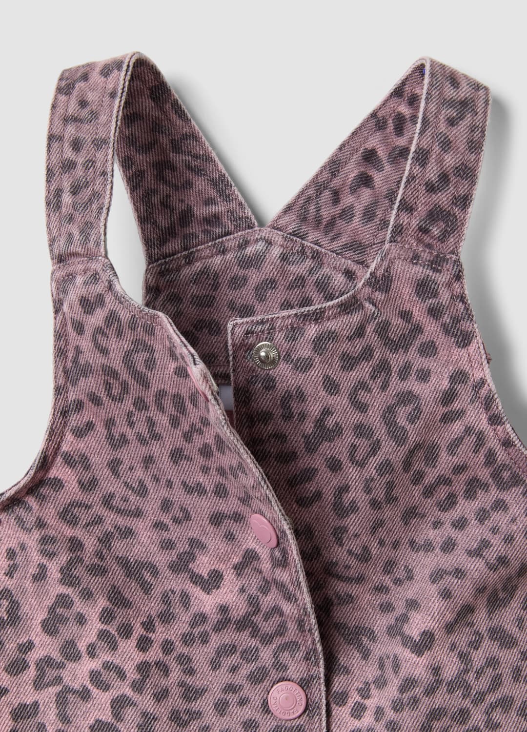 Abito Wide Rosa In Puro Cotone A Fantasia Animalier Per Bimba | OVS Abito Wide Rosa In Puro Cotone A Fantasia Animalier Per Bimba - 2 | OVS