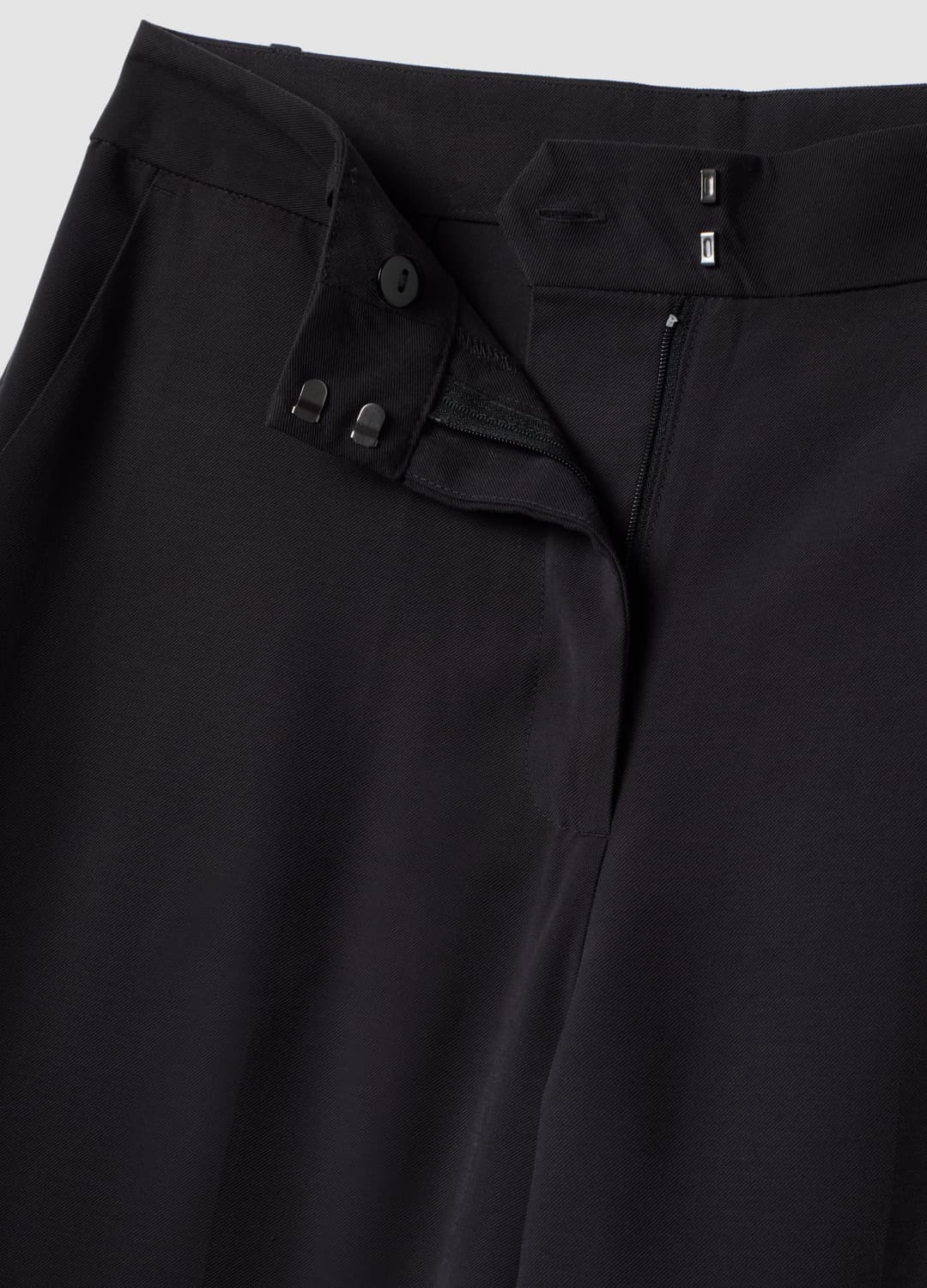 Schwarze Straight-fit-hose Aus Viskosemix | OVS Schwarze Straight-fit-hose Aus Viskosemix - 5 | OVS