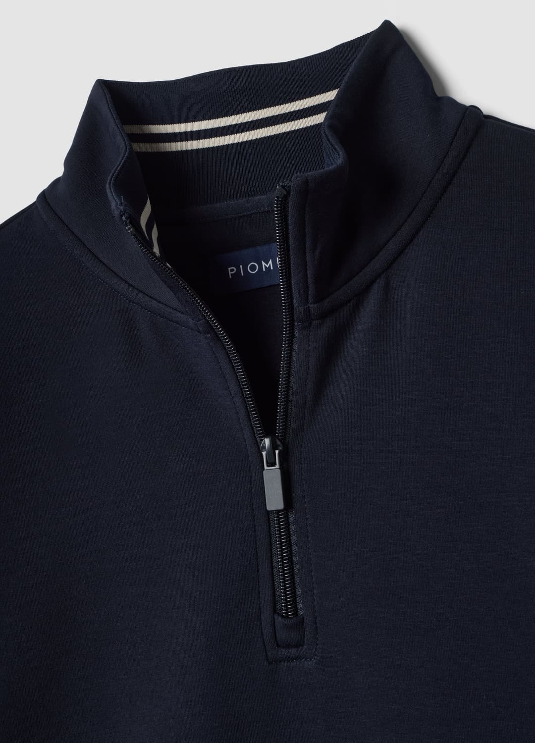 Half-zip Blu In Cotone Elasticizzato Traspirante 2 Way Stretch | OVS Half-zip Blu In Cotone Elasticizzato Traspirante 2 Way Stretch - 1 | OVS