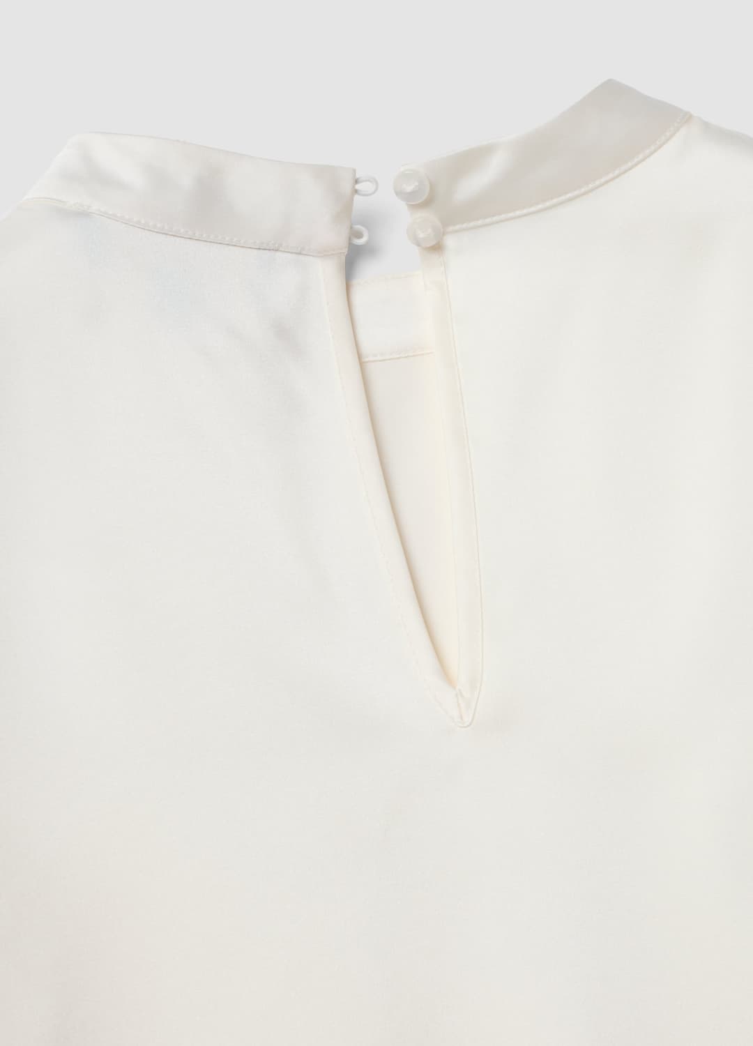 Weißes Stretch-top Mit Stehkragen | OVS Weißes Stretch-top Mit Stehkragen - 6 | OVS
