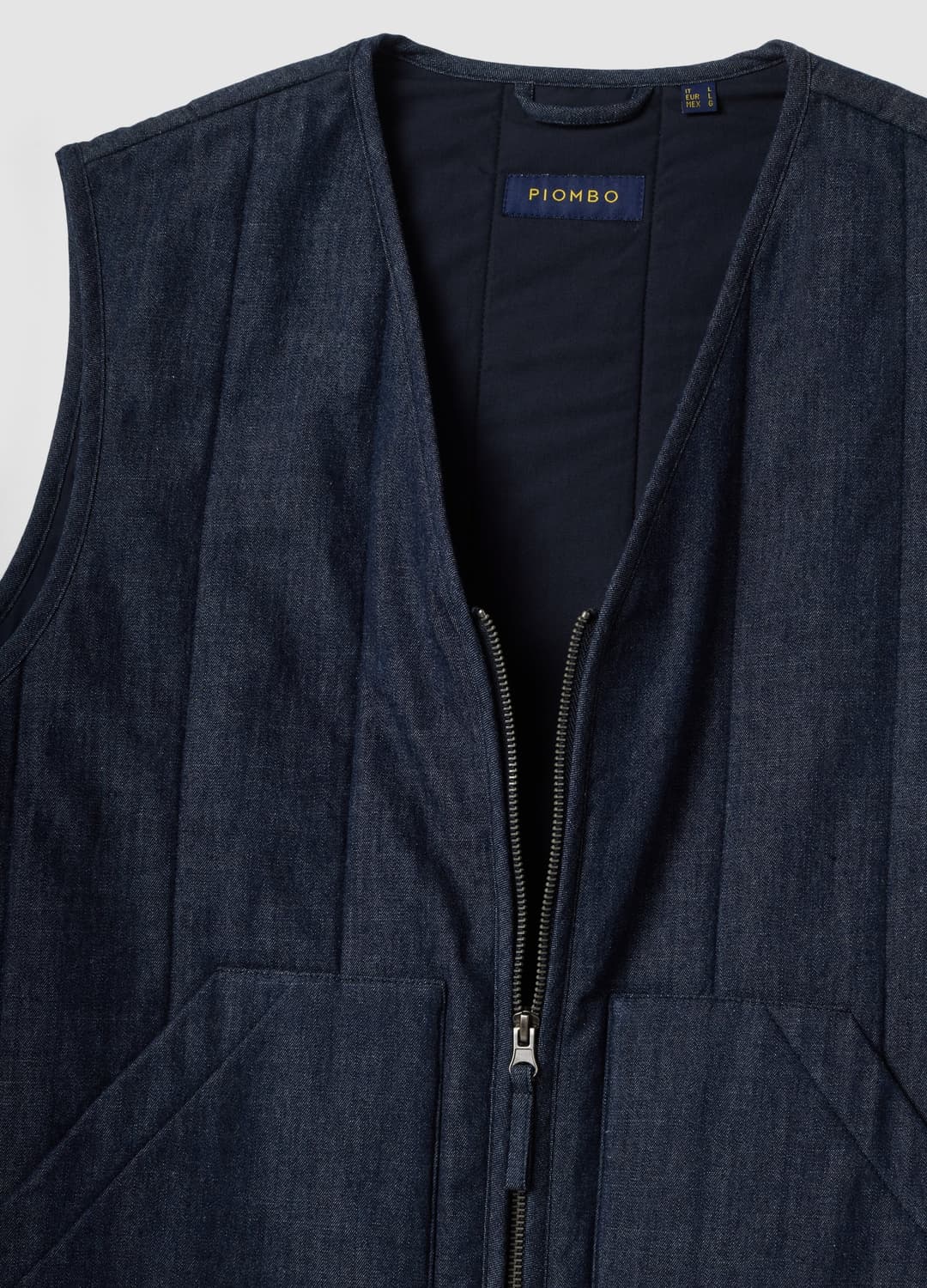 Gilet Blu In Misto Cotone | OVS Gilet Blu In Misto Cotone - 1 | OVS