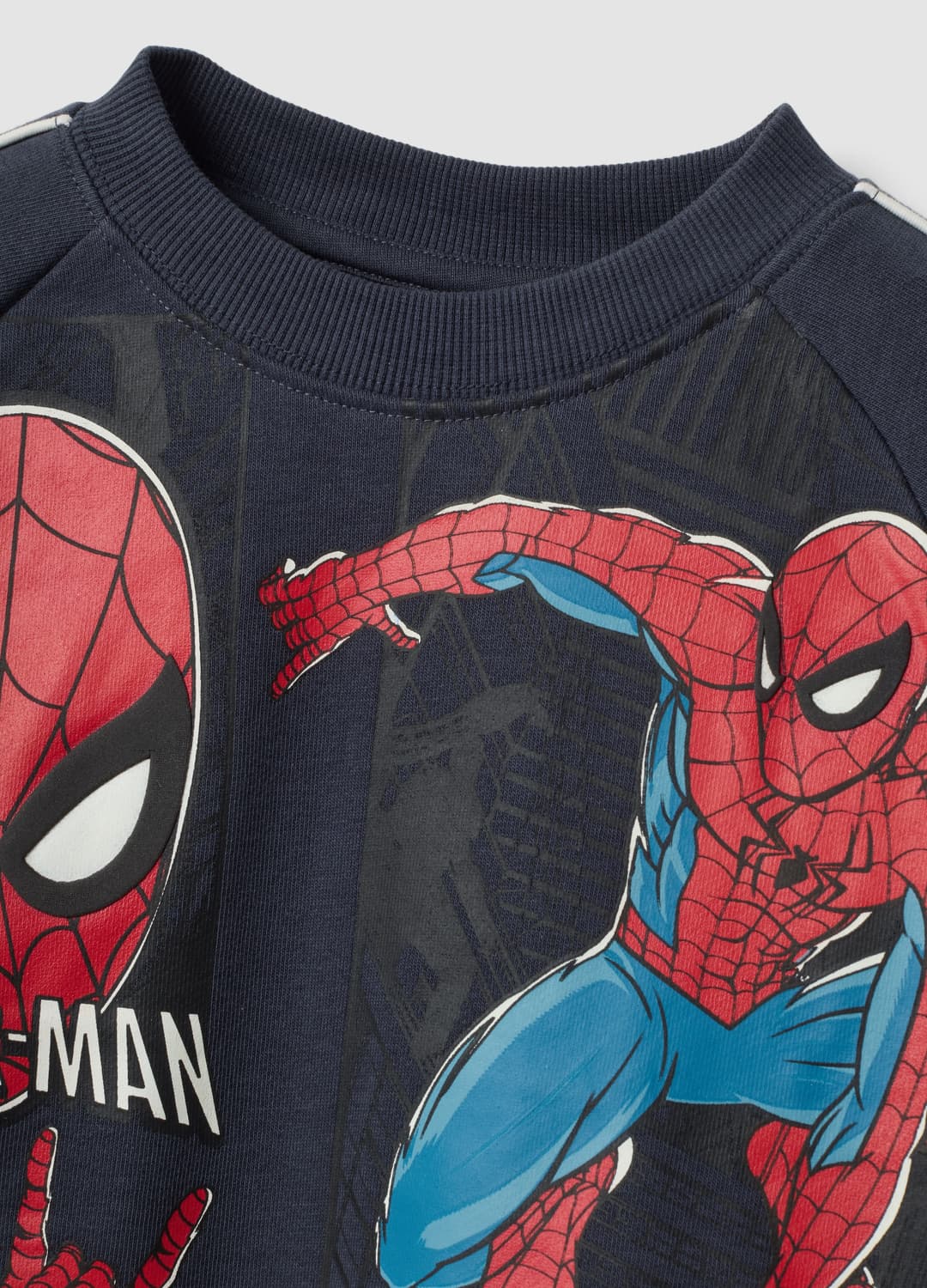 Tuta Jogging Over Nera In Misto Cotone Con Stampa Marvel Spider-man Per Bambino | OVS Tuta Jogging Over Nera In Misto Cotone Con Stampa Marvel Spider-man Per Bambino - 2 | OVS