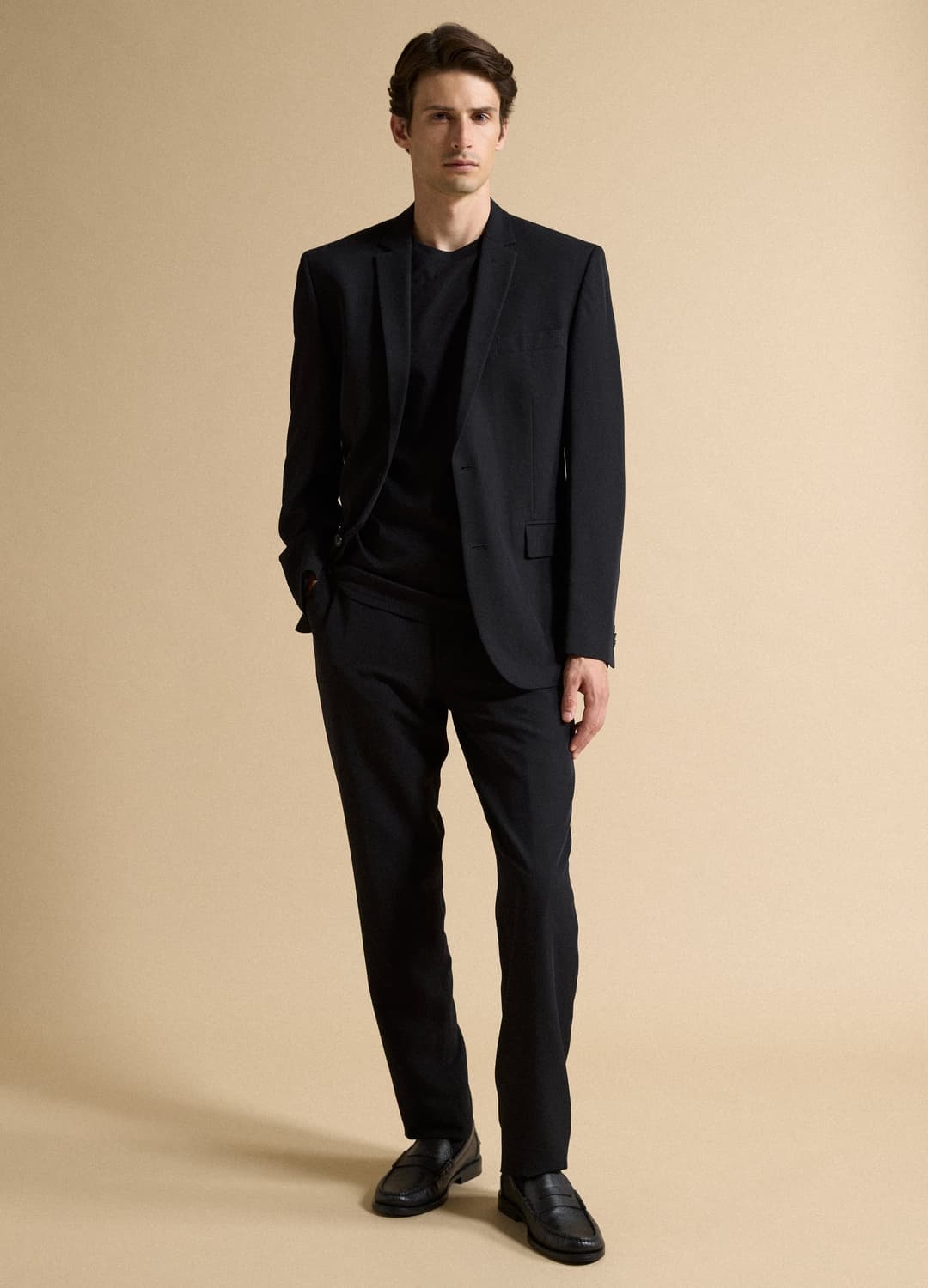 Pantaloni Formali Neri In Viscosa Elasticizzata Slim Fit | OVS Pantaloni Formali Neri In Viscosa Elasticizzata Slim Fit - 0 | OVS