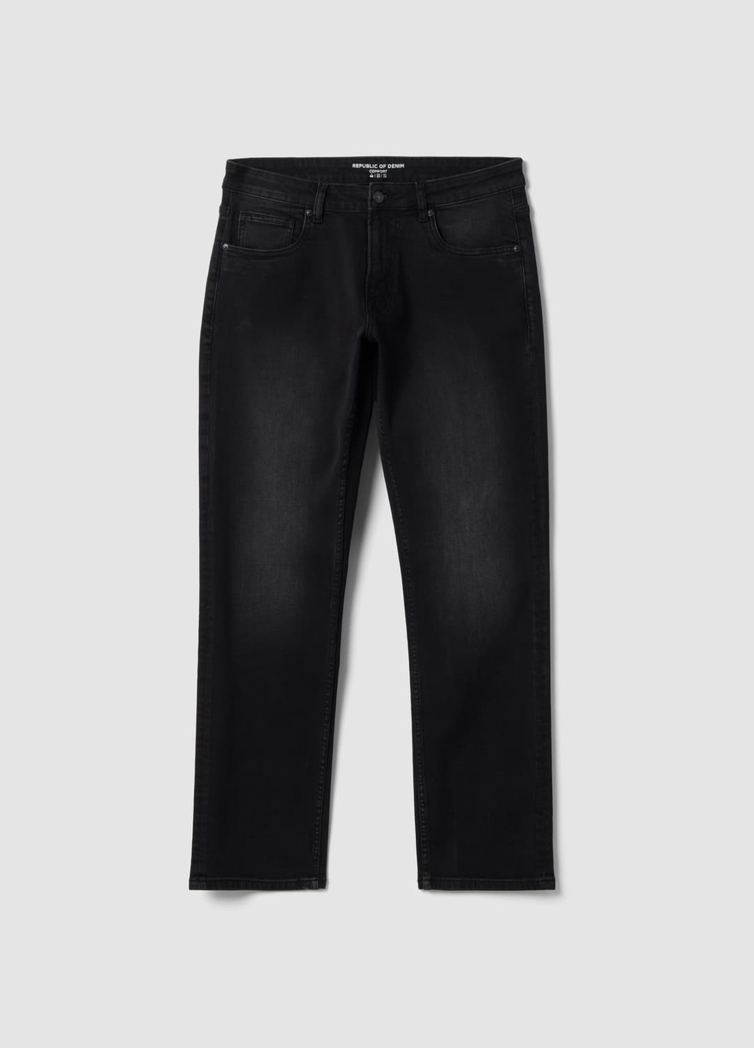 Jeans Neri In Cotone Elasticizzato Comfort Fit | OVS Jeans Neri In Cotone Elasticizzato Comfort Fit - 4 | OVS