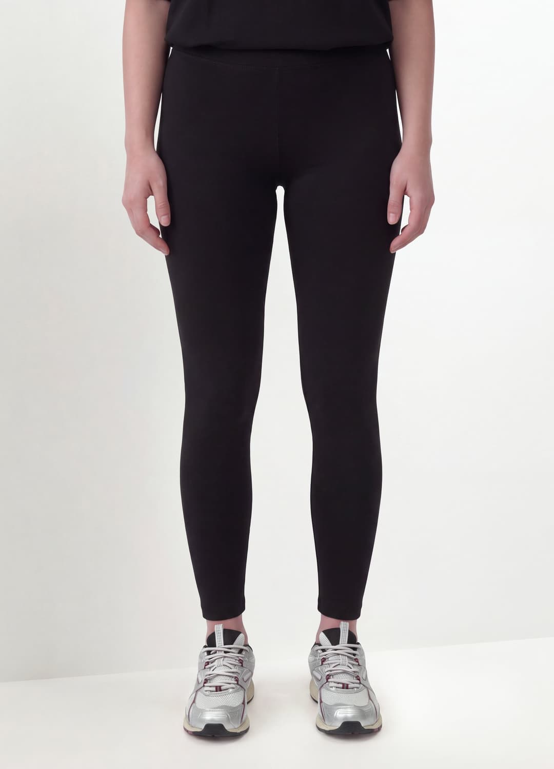 Leggings Neri In Cotone Elasticizzato Skinny Fit | OVS Leggings Neri In Cotone Elasticizzato Skinny Fit - 1 | OVS