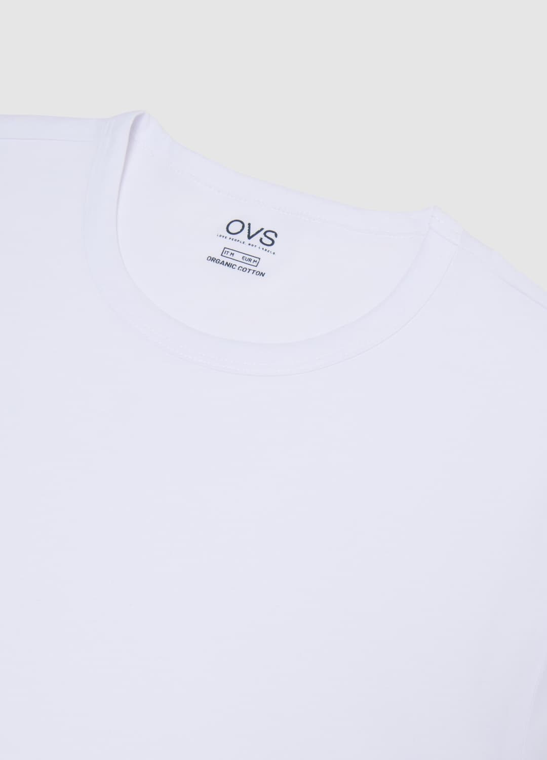 Herren-t-shirt Aus Reinem Baumwolle In Weißem Regular-fit | OVS Herren-t-shirt Aus Reinem Baumwolle In Weißem Regular-fit - 5 | OVS