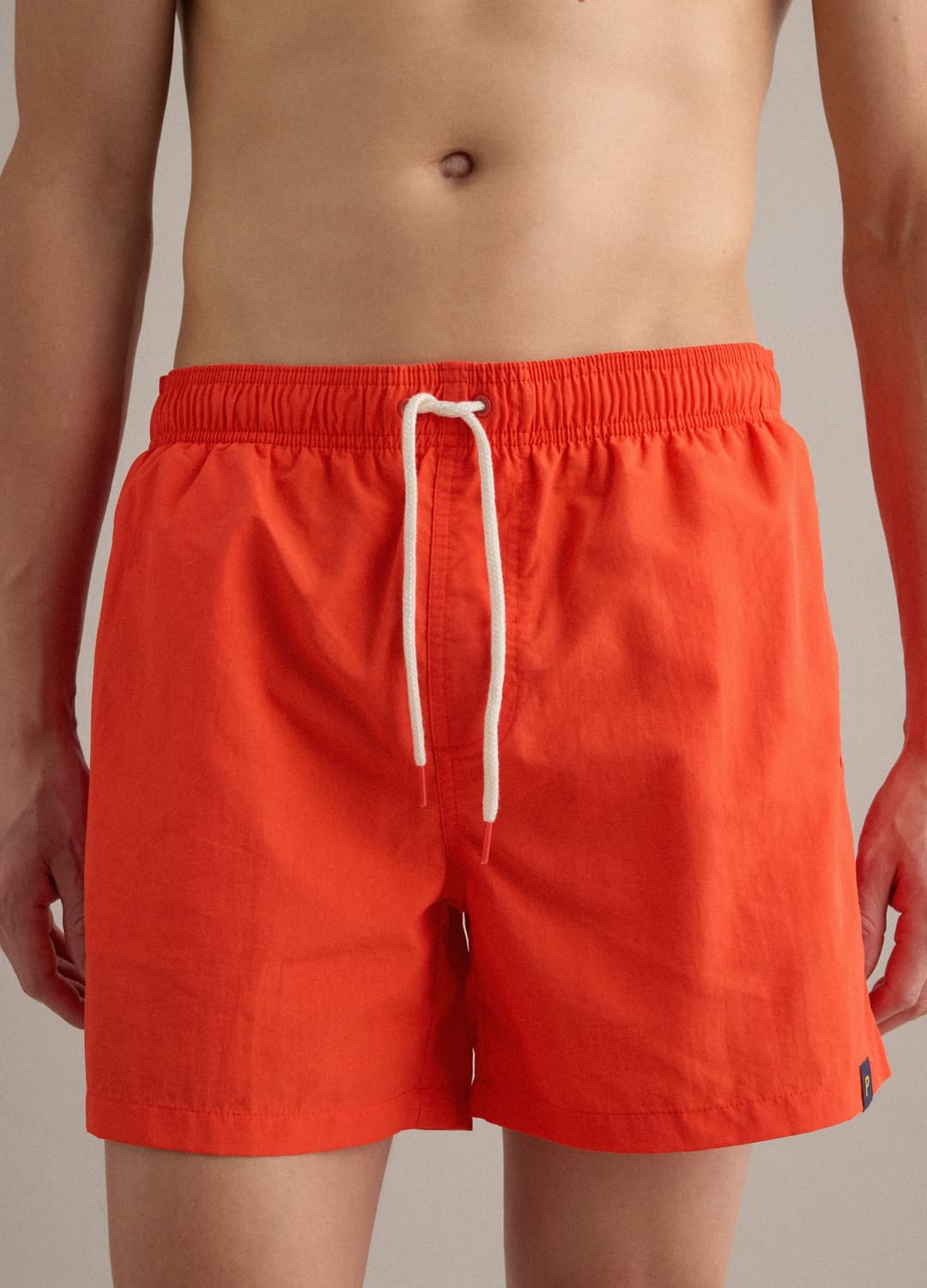 Boxer Da Mare Arancione Con Vita Elasticizzata E Coulisse | OVS Boxer Da Mare Arancione Con Vita Elasticizzata E Coulisse - 1 | OVS