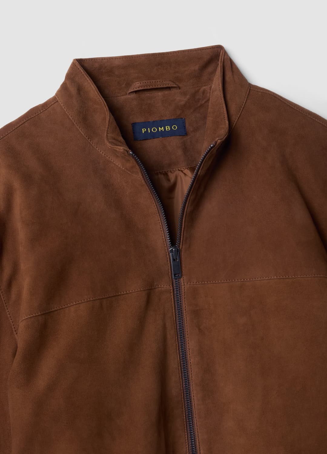 Giacca Marrone In Vera Pelle Con Zip Regular Fit | OVS Giacca Marrone In Vera Pelle Con Zip Regular Fit - 5 | OVS