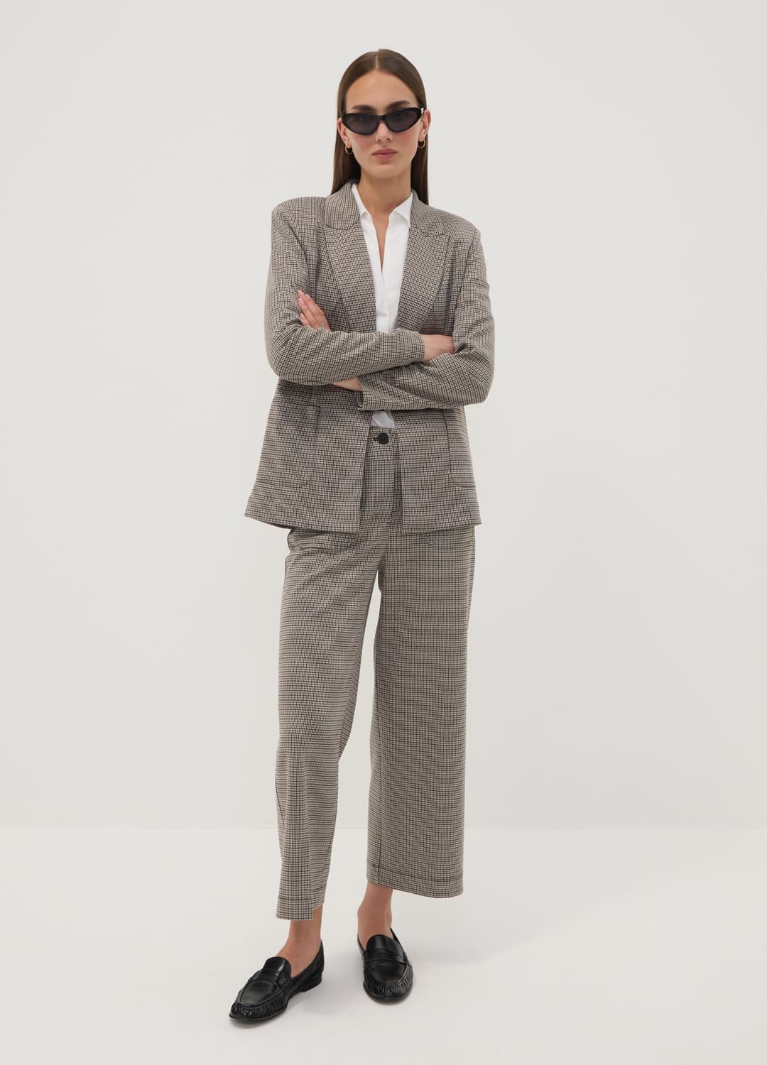Beige Culotte-hose Aus Elastischer Viskose | OVS Beige Culotte-hose Aus Elastischer Viskose - 0 | OVS